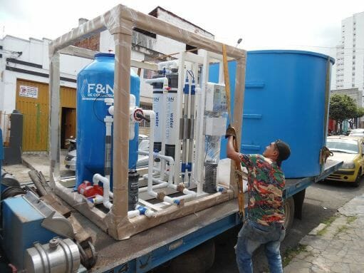 PLANTA PURIFICADORA DE 20.000 L/H